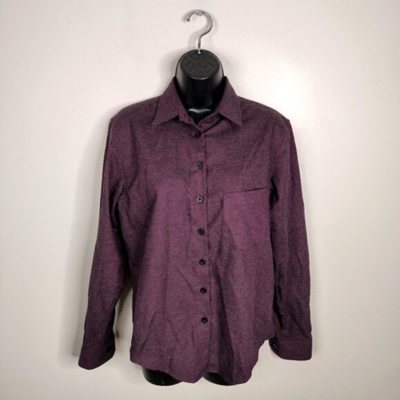 Pomp Canada Cashmere Proper Tailored Fit Technical Quiet Luxury Unisex Shirt S - Picture 1 of 10